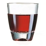 GIN glass, Arcoroc, 0,05L, Transparent, 24 pcs., ⌀48x(H)57mm