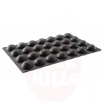 Silicone mould SEMI-SPHERE, 600x395x, Round, (H)35mm