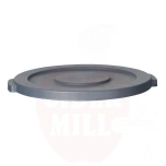 Vāks apaļam konteineram, piemērots 691038, Gaiši pelēks, ⌀570x, AmerBox, (H)35mm