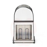 Ice, manuaalinen, Ice crusher –, BarUp, Silver, 160x140x, (H)270mm