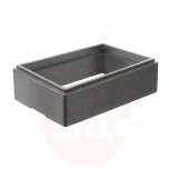 Extension frame for GN 1/1 insulated catering container, HENDI, Profi Line, 707906 and 707968, 600x400x(H)180mm