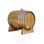 Oak barrel 50l for wine and alcohol, new, medium roast