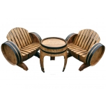 Furniture set Barrel-2 56x77cm + 2-chairs