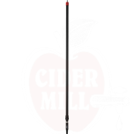 Telescope stick Vikan 1600-2840mm, black with a waterfall