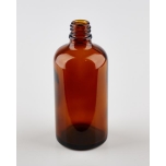 Bottle amber, brown 100ml GL18