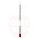 alcoholmeter + thermometer 0°-100°