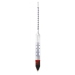beer hydrometer hobby 0-20% extract +thermometer