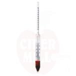 beer hydrometer hobby 0-20% extract +thermometer