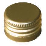 Metallkork 28x18mm kuldne keermega, 1000tk