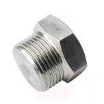 plug threaded 1/2 SS