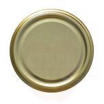 Twist-off lid 38 mm gold 100 pcs