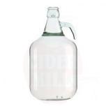 Stiklinis butelis 5l Demijohn, vyno butelis