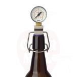 CO2 meter for fliptop bottles