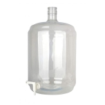 Carboy PET 23 litres with tap 5/16-7/16