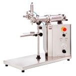 BENCH TOP VOLUMETRIC FILLER WITH RANGE FROM 5 TO 250 ML with valve DN25 for thick products