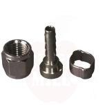 tube-holder 8mm + nut for soda-keg connector