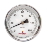 Thermometer with stainless steel AISI 304 - 65 mm well