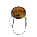 Kuohuviini- & siiderikorkki rautalangalla 29,7 mm, kultakorkki metallilanka 1000 kpl