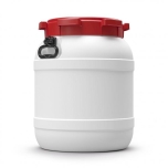 Kunststoffbehälter 55l mit Schraubdeckel, Lebensmittelzertifikat