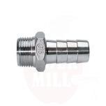 Hose connection 3/4 "x16mm outdoor series, AISI 316 stainless stainless