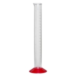 Plastic graduated measuring cylinder - 210 ml