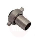 Schlauchanschluss für 1SK x 25mm Schlauch, rostfrei