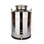 Stainless steel barrel 50l, TIG welded