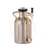 Painesäiliö, hiilihapotuslaite Bubbler GrowlerWerks uKeg™ 1,9 L, ruostumaton