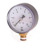 Manomeeter CO2, 1-10 bar, 1/4" keere