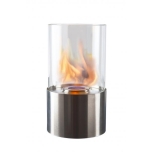 Bioethanol fireplace Dorre, stainlessteel
