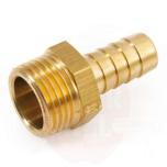 Hose connection 1/4 "x6mm outdoor series, brass