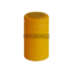 Yellow PVC capsule ⌀33 (100 pcs)