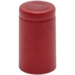 Red PVC shrink capsule ⌀33 (100pcs)