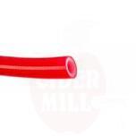 Silicone hose reinforced, red 19 x 27 mm