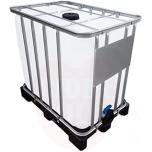 IBC tank 800l with plastic pallet