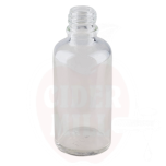 Transparent glass bottle 50ml