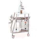 DOSELITE VOLUMETRCI FILLER ON FRAME WITH WHEELS WITH RANGE FROM 50 to 1300 cc,