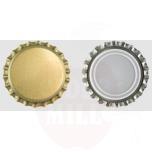 Crown Cap d26 Gold, Tin free steel pvc-free