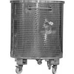 Tank 500l with mixer connection on side