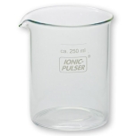 Glass bowl 250ml, for colloidal mercury generator