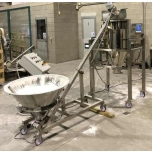 loading or feeding system for mixer 200