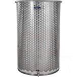 INOX wine tank 300 l without valve and floating cover