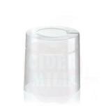 Thermo shrinkable capsule Ø37x35mm 25pc transparent, open top