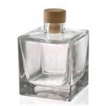 Klaaspudel Cube 200 ml läbipaistev, 10tk