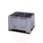 Plastic big box 525l, 4legs 120x80x79cm