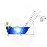MDK 3000 washer belt with brusher and openable grinder