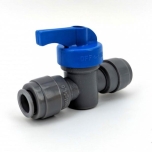 Duotight 8 mm (5/16”) push-in fitting with ball valve