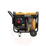 Diesel generator E-Generator DG8000E3 400V/max.6,5kw, 230V/2,1kw