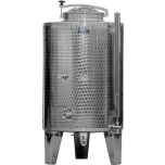 Closed wine tank 300 l with level gauge