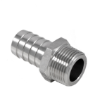 Hose connection 3/8 "x11mm outdoor ceremony, AISI 316 stainless stainless